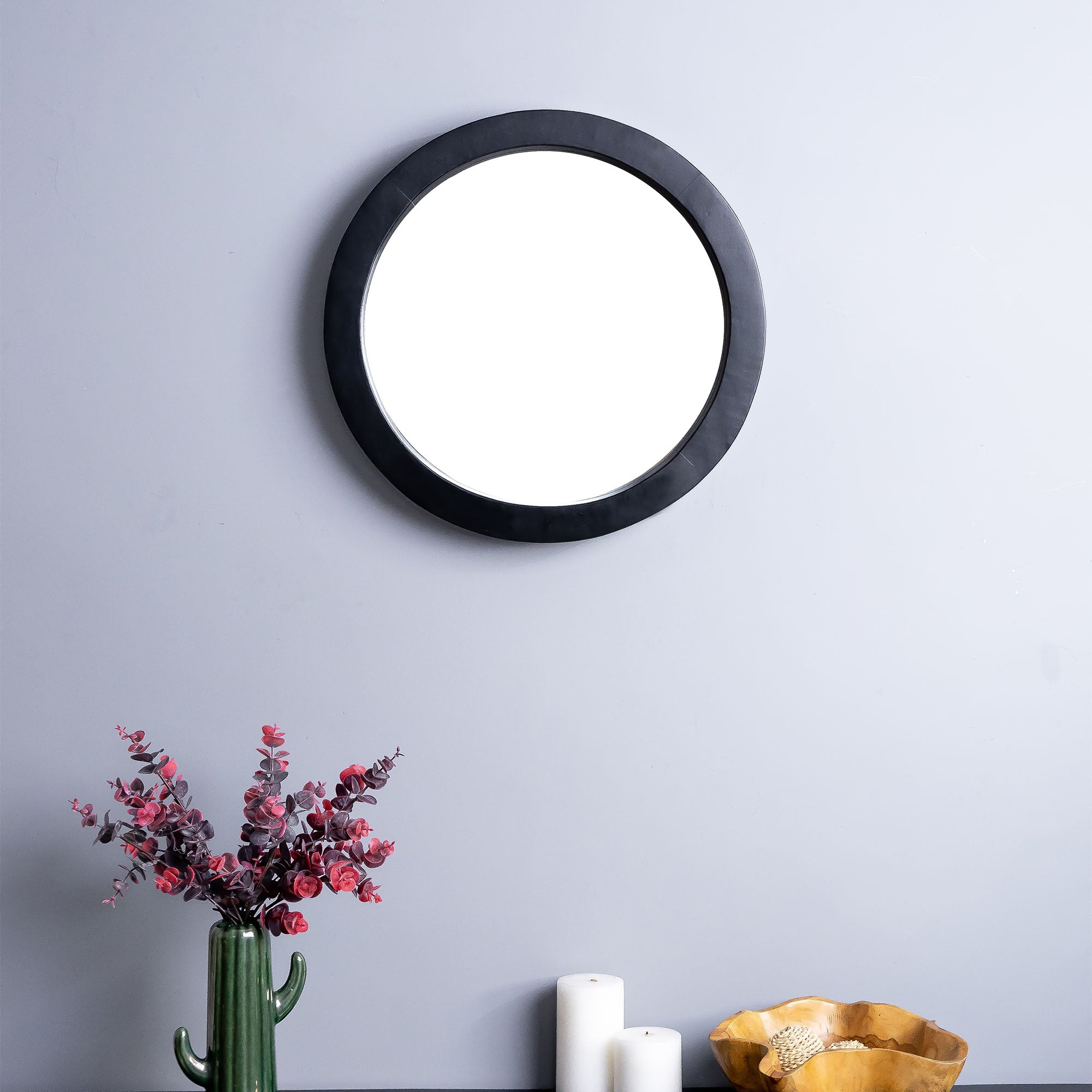 Amara Black Medium Mirror